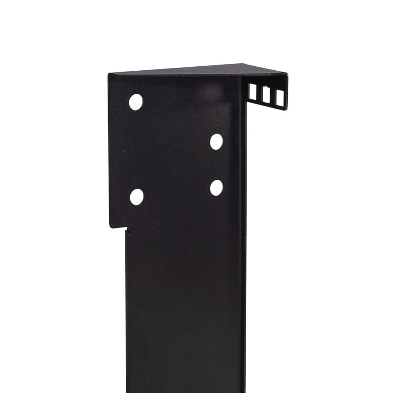 LogiLink WB0011, Montageschelle, SPCC, Schwarz, 1 Stück(e), 600 g
