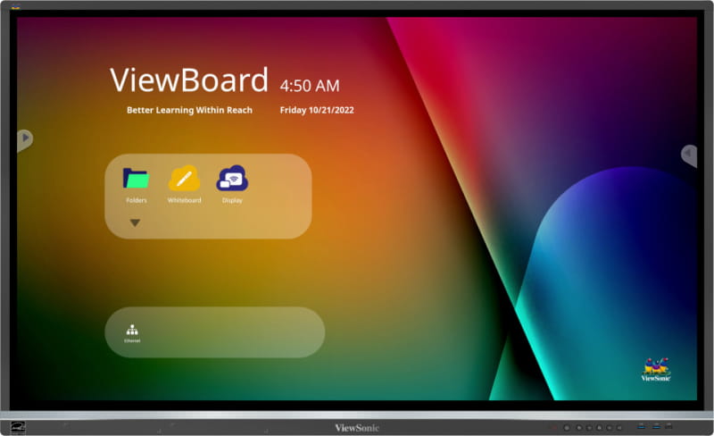 ViewSonic ViewBoard IFP5550-5 - 140 cm (55") Diagonalklasse LCD-Display mit LED-Hintergrundbeleuchtung - interaktiv - mit Touchscreen (Multi-Touch)