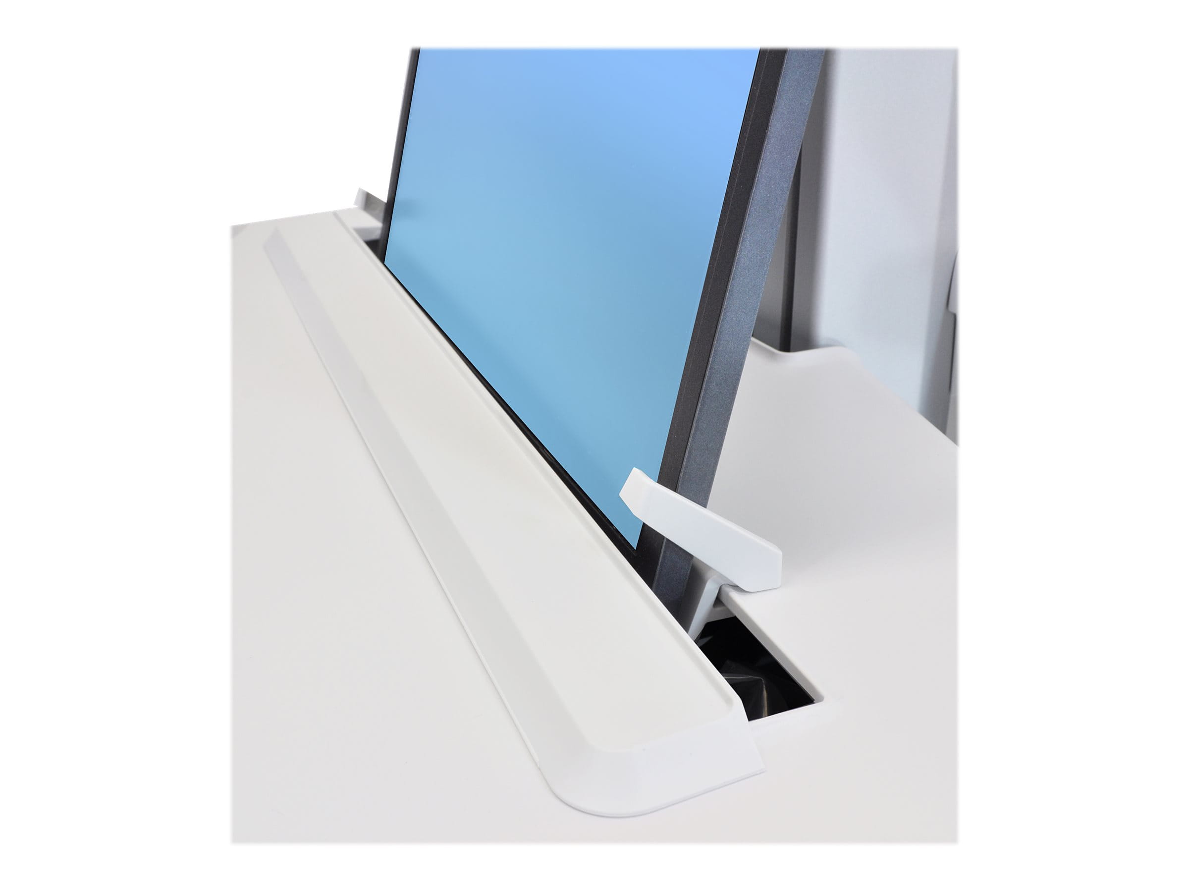 Ergotron EMR Laptop Cart, LiFe Powered - Wagen - für Notebook / PC-Ausrüstung - verriegelbar - medizinisch - Kunststoff, Aluminium, verzinker Stahl - Grau, weiß, Polished Aluminum - Bildschirmgröße: bis zu 43,9 cm (bis zu 17,3") Ergotron EMR Laptop Cart, LiFe Powered - Wagen - für Notebook / PC-Ausrüstung - verriegelbar - medizinisch - Kunststoff, Aluminium, verzinker Stahl - Grau, weiß, Polished Aluminum - Bildschirmgröße: bis zu 43,9 cm (bis zu 17,3")