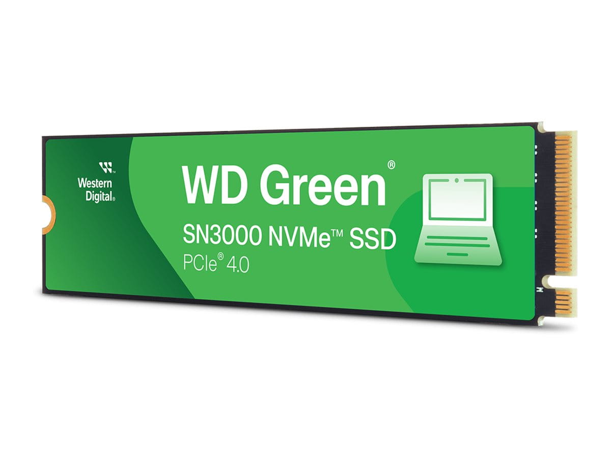 WD Green SN3000 WDS200T4G0E-00CPS0 - SSD - 2 TB - intern - M.2 2280 - PCIe 4.0 x4 (NVMe)
