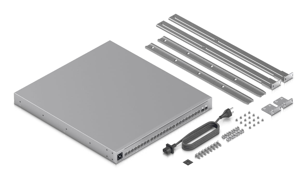 Ubiquiti UniFi Switch Pro XG 24 PoE - Switch - L3 - managed - 8 x 10/100/1000/2.5GBase-T (PoE++)