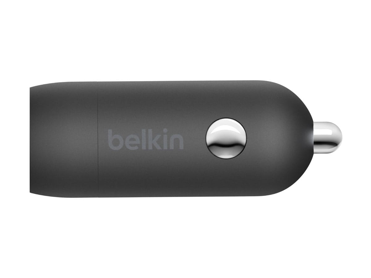 Belkin BoostCharge - Auto-Netzteil - 30 Watt - 3 A - Fast Charge, Power Delivery 3.1 (USB-C)