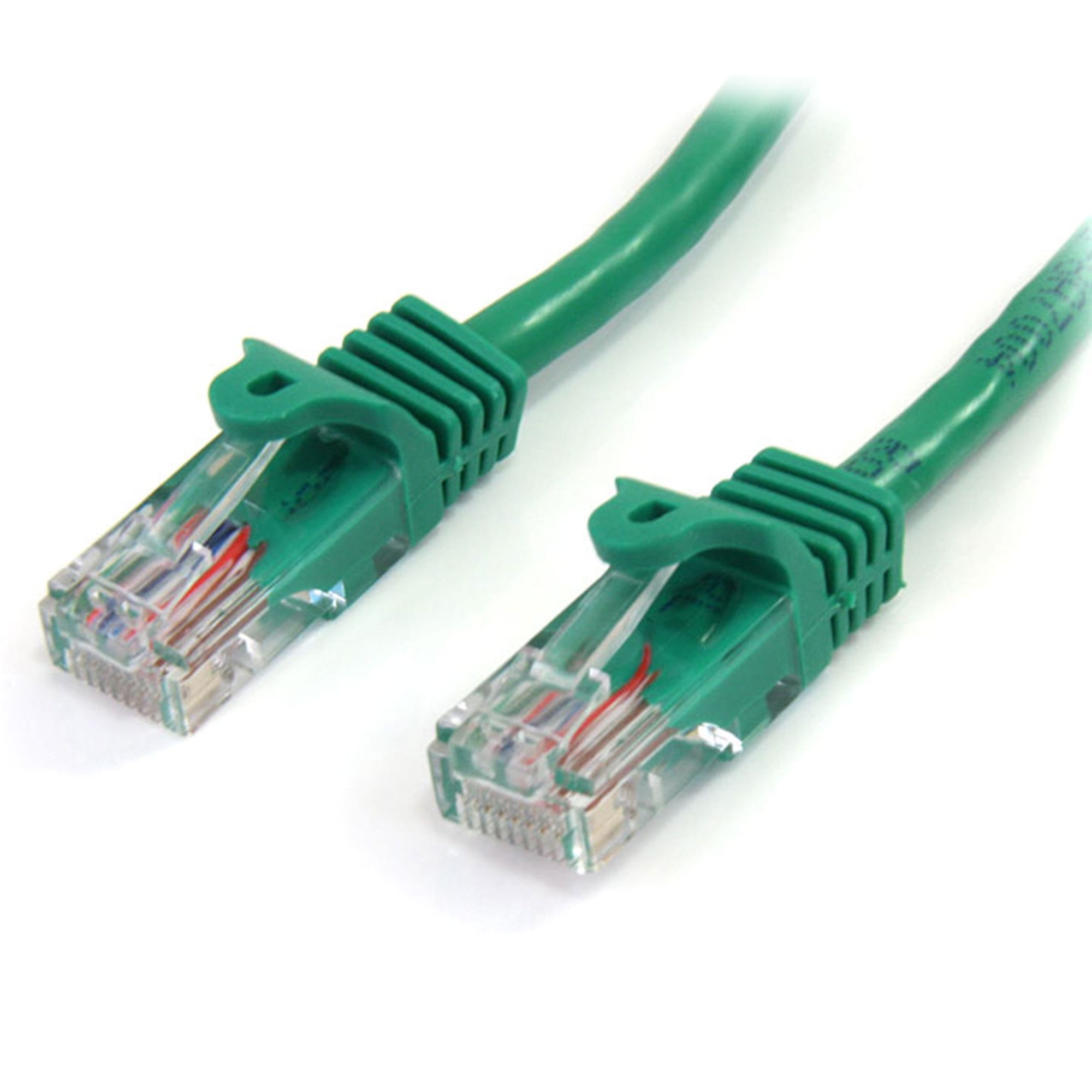 StarTech.com 3m Cat5e RJ45 UTP Netzwerkkabel Snagless - Cat 5e Patchkabel - Grün - Stecker / Stecker - Patch-Kabel - RJ-45 (M)