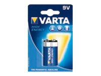 Varta High Energy - Batterie 6LR61 - Alkalisch