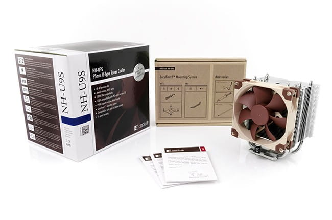 Noctua NH-U9S - Prozessor-Luftkühler - (für: LGA1700, LGA1200, LGA1156, LGA1155, LGA1151, LGA1150, LGA2066, LGA2011-0, LGA2011-3 (Square ILM)