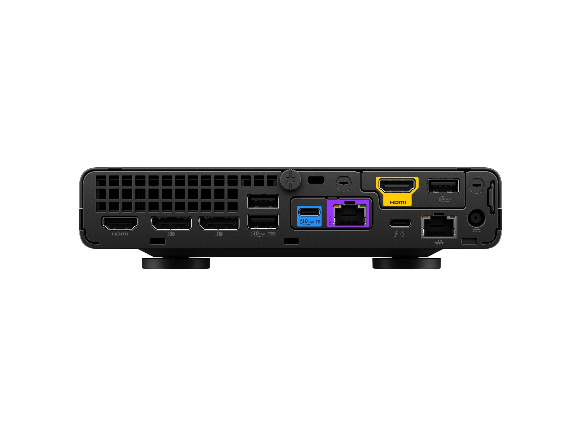Poly HP Poly Studio 7 Room Compute - Mini - Core Ultra 7 366H / 2 GHz - vPro - RAM 32 GB - SSD 256 GB - NVMe - Intel Graphics - Wi-Fi 6E, Bluetooth, 1GbE - WLAN: 802.11a/b/g/n/ac/ax (Wi-Fi 6E)