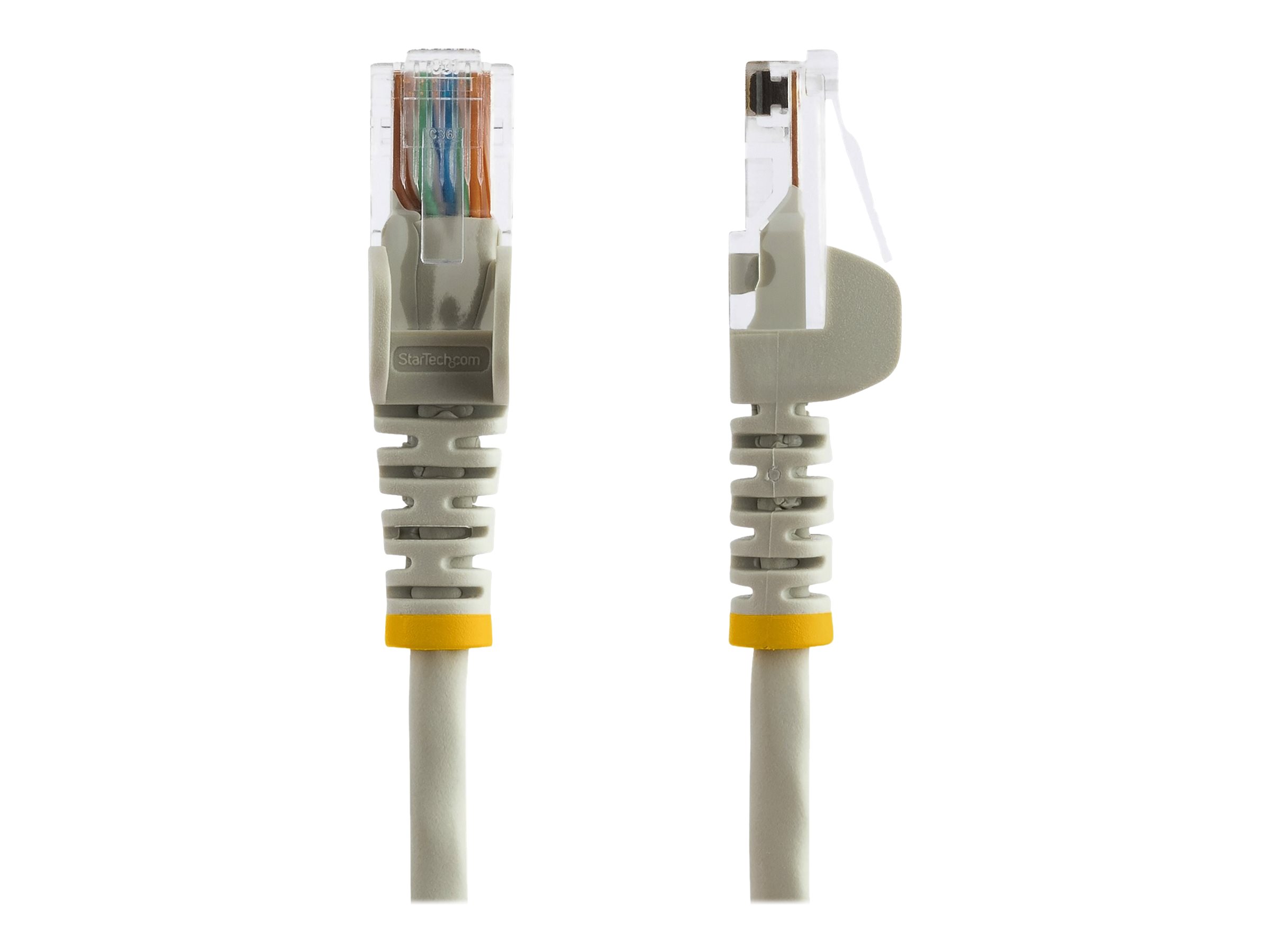StarTech.com 2m Cat5e RJ45 UTP Netzwerkkabel Snagless - Cat 5e Patchkabel - Grau - Stecker / Stecker - Patch-Kabel - RJ-45 (M)