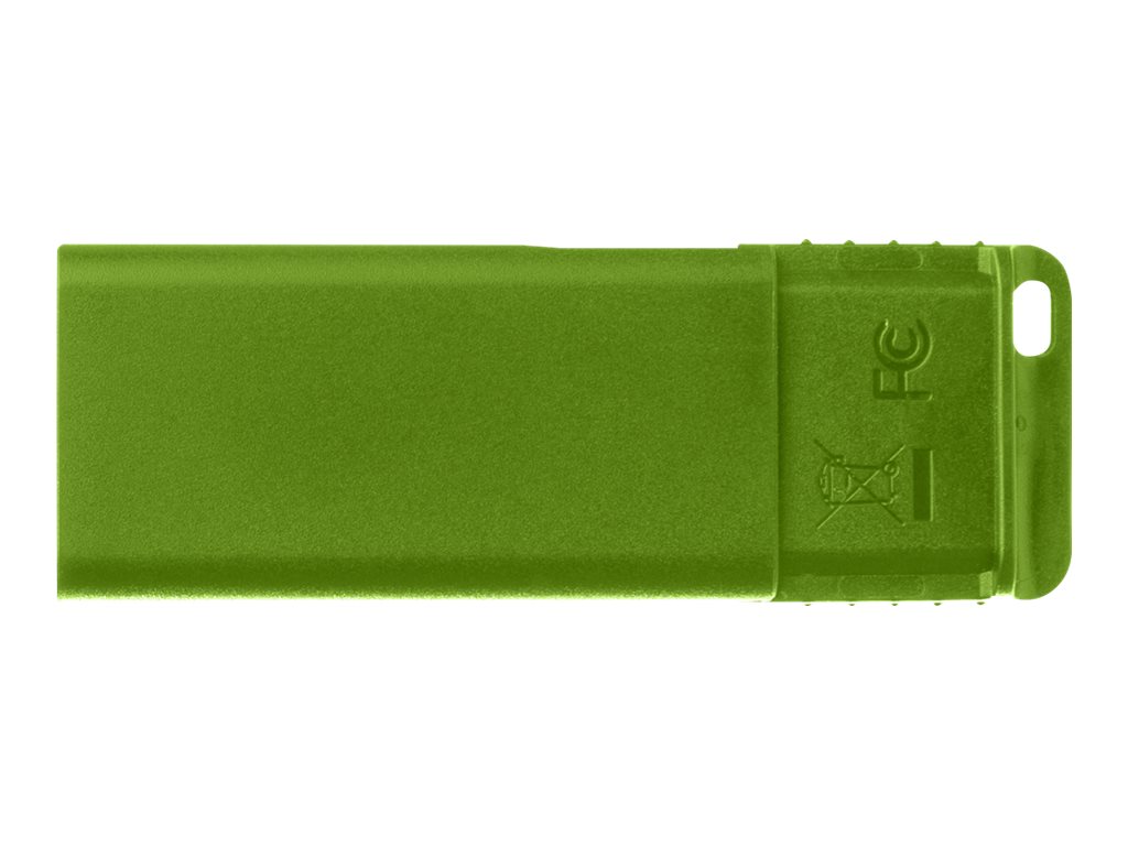 Verbatim Slider - USB-Flash-Laufwerk - 16 GB - USB 2.0 - Blau, Rot, grün (Packung mit 3)
