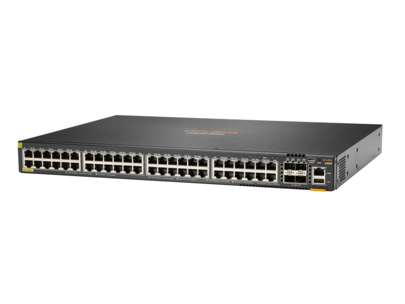 HPE Aruba Networking 6300F - Switch - L3 - managed - 48 x 10/100/1000 (PoE+)