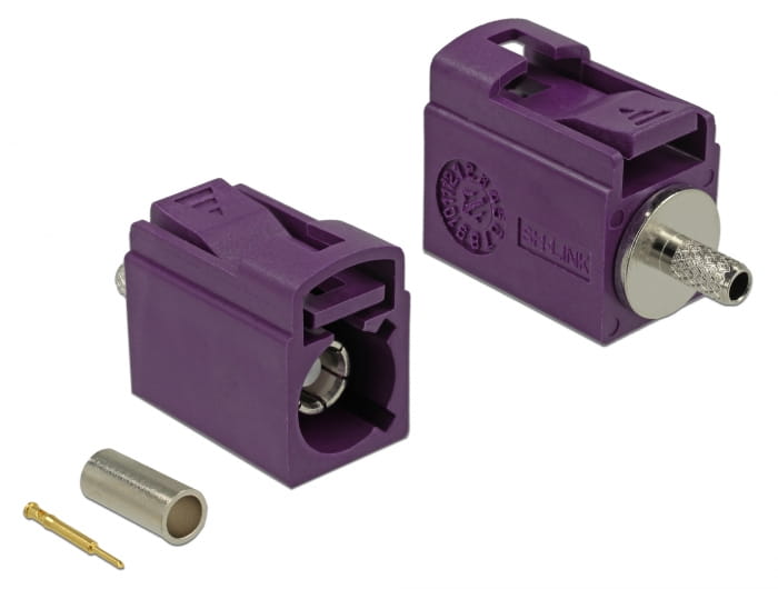 Delock 21 mm (short) for crimping - RF-Anschluss