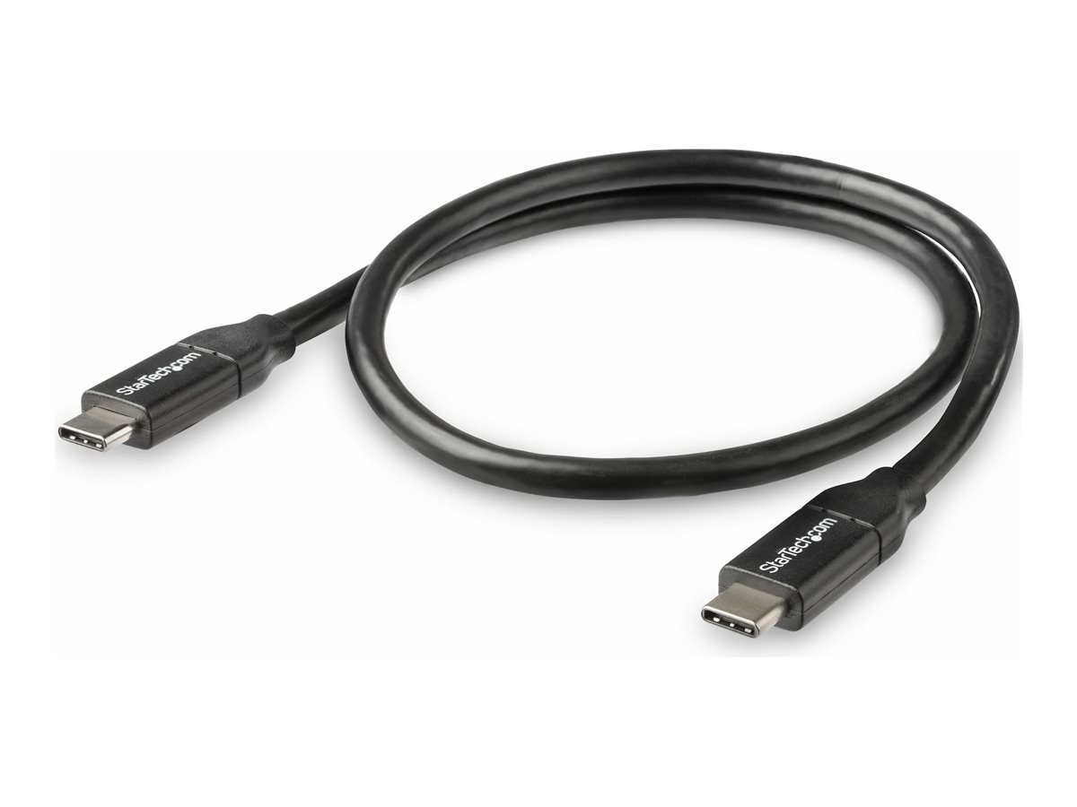 StarTech.com StarTech USB-C auf USB-C Kabel mit 5A Power Delivery - St/St - 50cm - USB 2.0 - USB-IF zertifiziert - USB Typ C Kabel - USB-Kabel - USB-C (M)