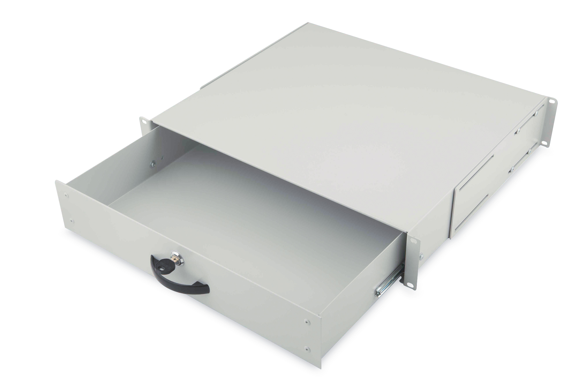 DIGITUS Tastatureinschub & Dokumentenablage für 483 mm (19")-Schränke