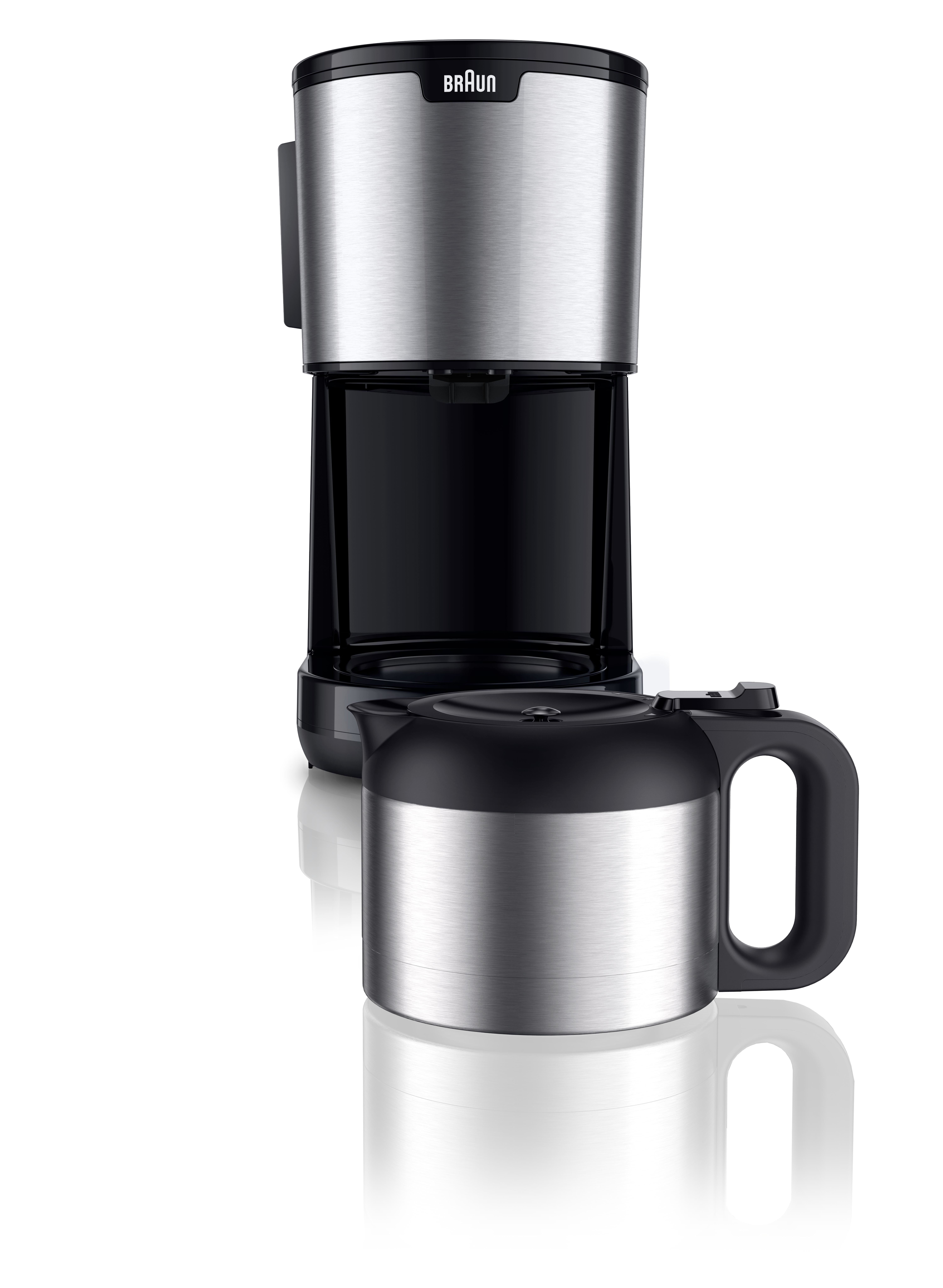 Braun IDCollection KF1505 BK, Filterkaffeemaschine, 1,2 l, Gemahlener Kaffee, 1000 W, Schwarz