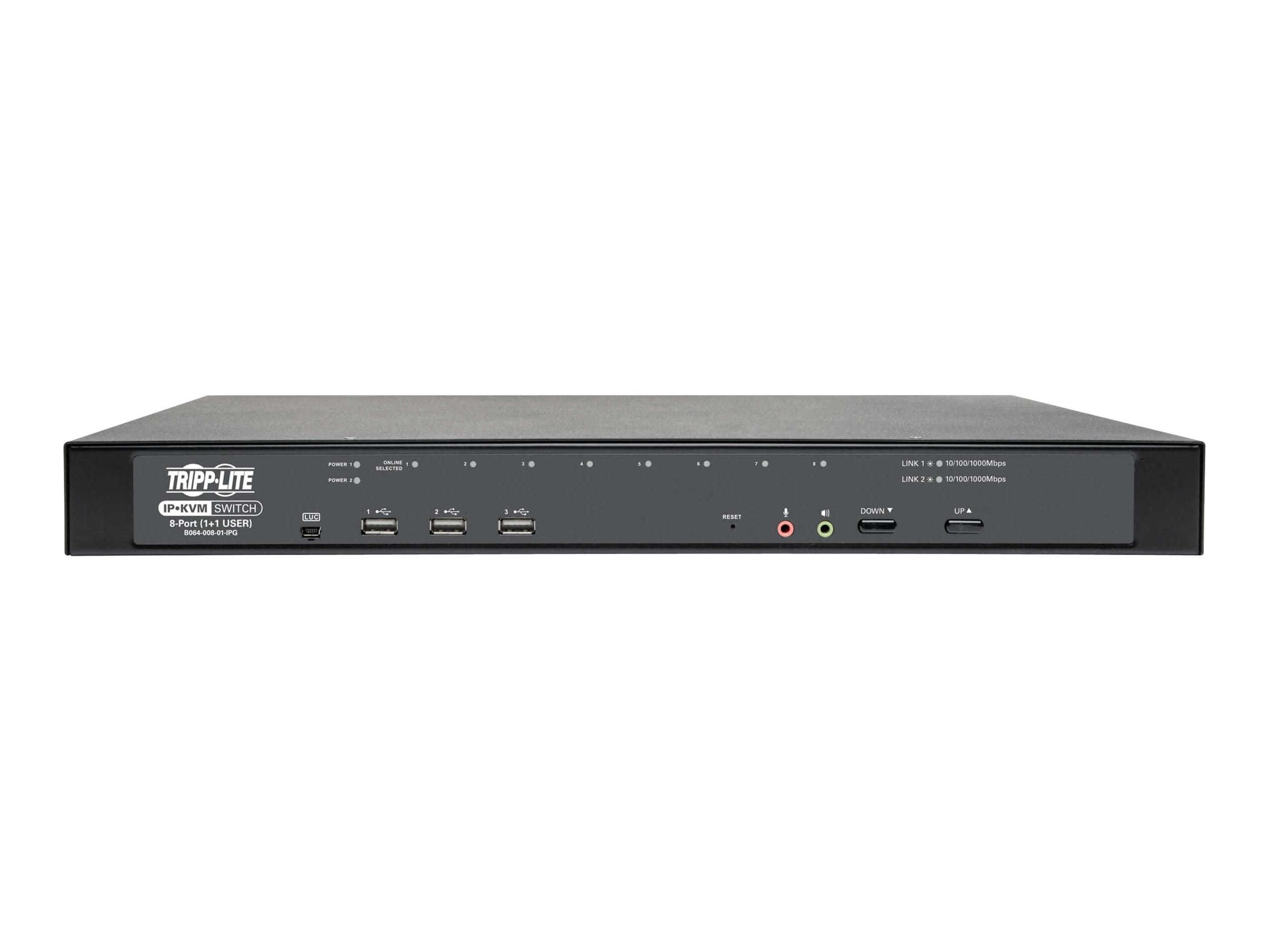 Tripp Eaton Tripp Lite series 8-Port Cat5 KVM over IP Switch with Virtual Media