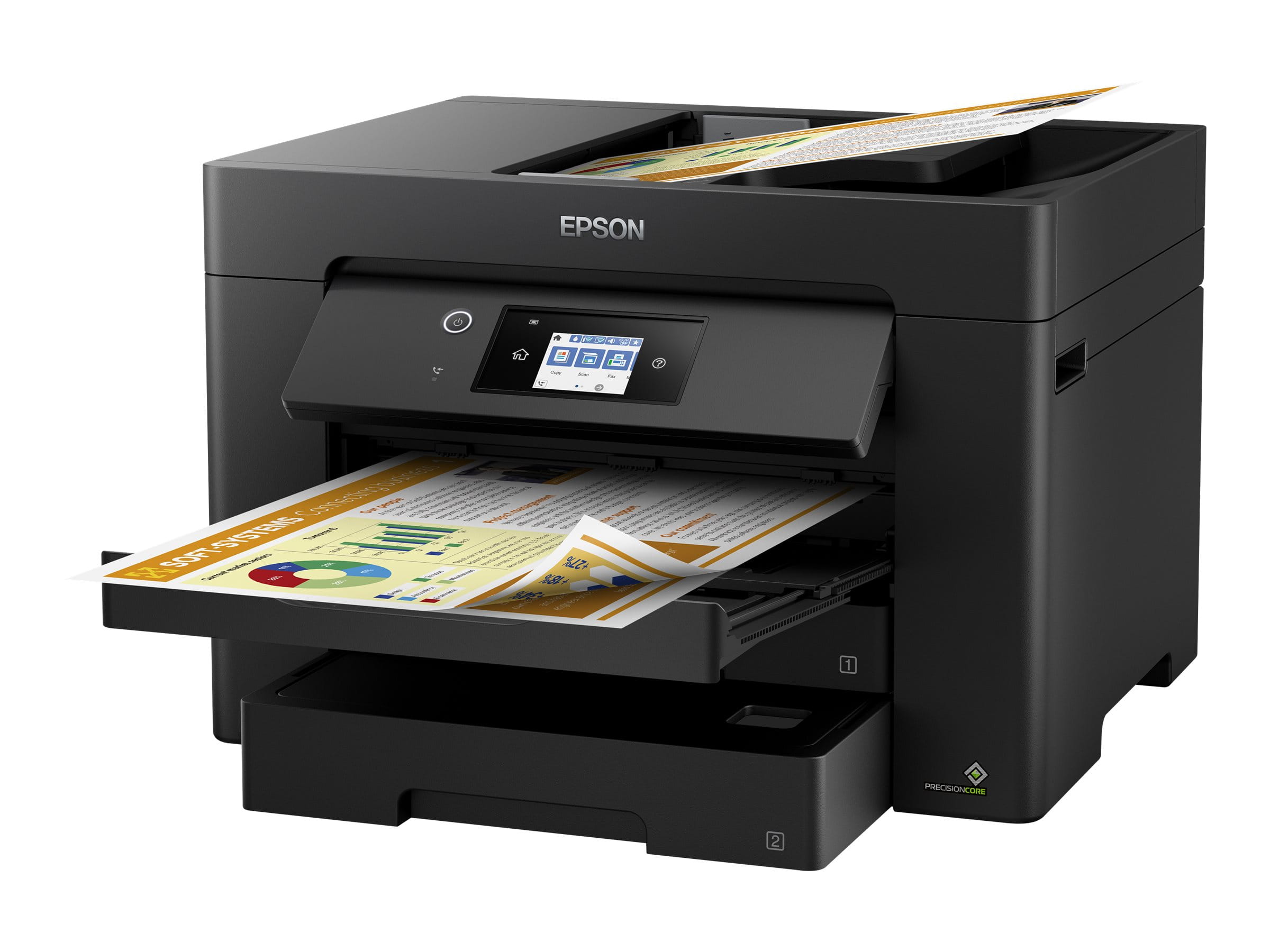 Epson WorkForce WF-7830DTWF - Multifunktionsdrucker - Farbe - Tintenstrahl - A3 (297 x 420 mm)