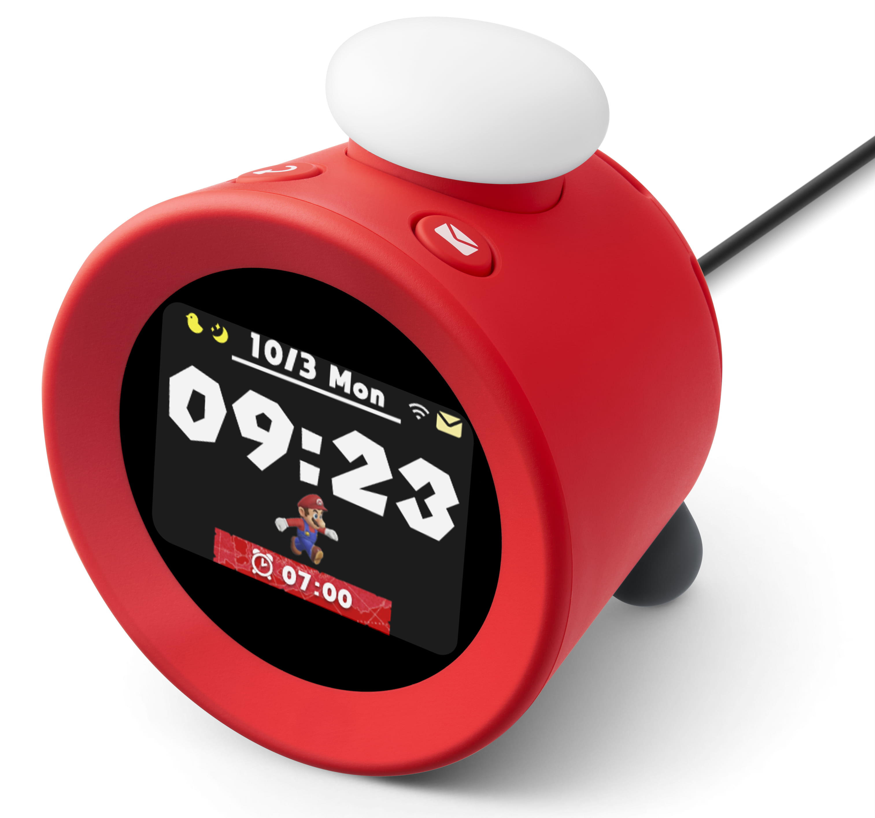 Nintendo Sound Clock Alarmo rot mit Bewegungssensor