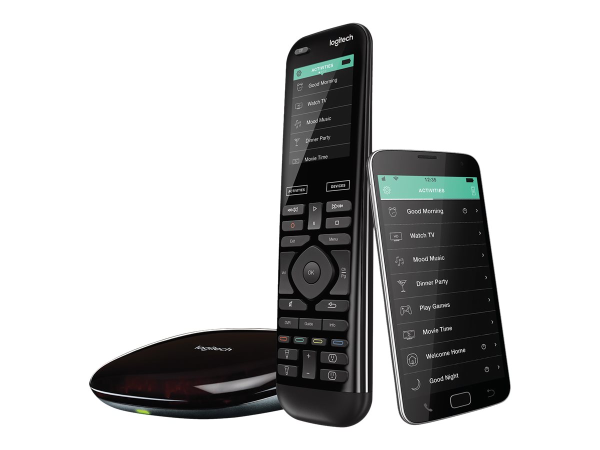 Logitech Harmony Elite - Universalfernbedienung - Anzeige - LCD - 6.1 cm (2.4")