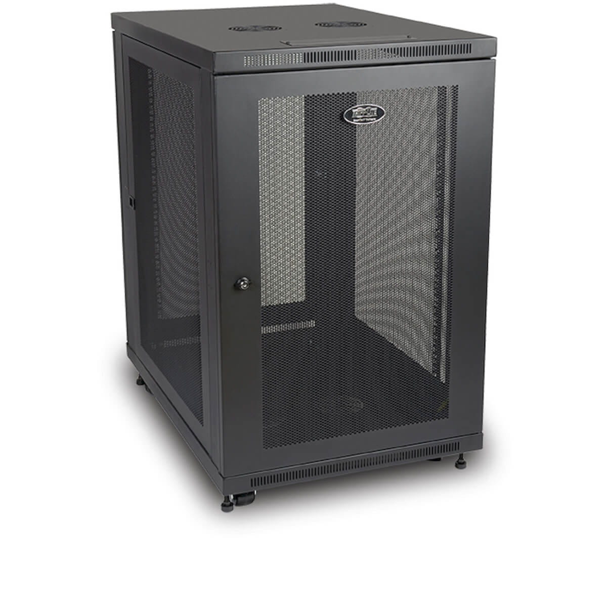 Tripp Eaton Tripp Lite Series 18U Rack Enclosure Server Cabinet 33" Deep w/ Doors & Sides - Schrank Netzwerkschrank - Schwarz - 18U - 48.3 cm (19")