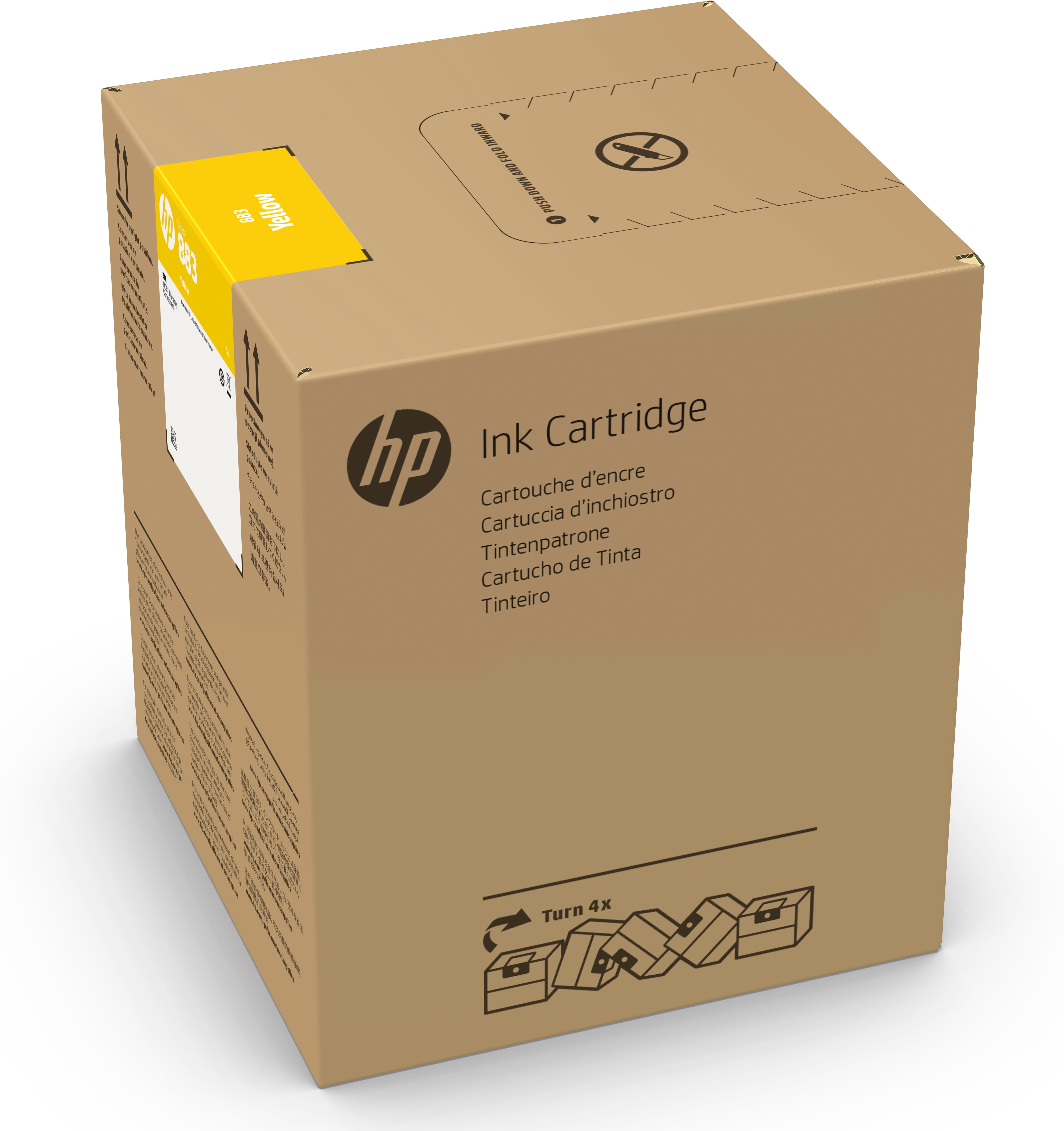 HP 883 - 5 L - Gelb - original - Tintenpatrone