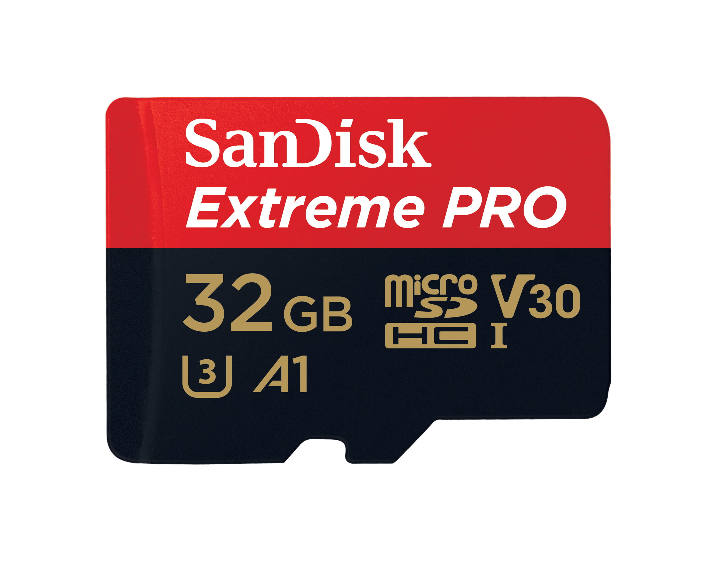 SanDisk Extreme Pro - Flash-Speicherkarte (microSDXC-an-SD-Adapter inbegriffen)