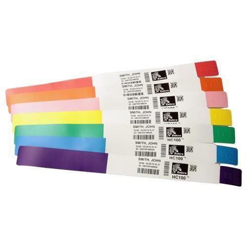 Zebra Z-Band Splash - Grün - 25.4 x 254 mm 2100 Stck. (6 Rolle(n)