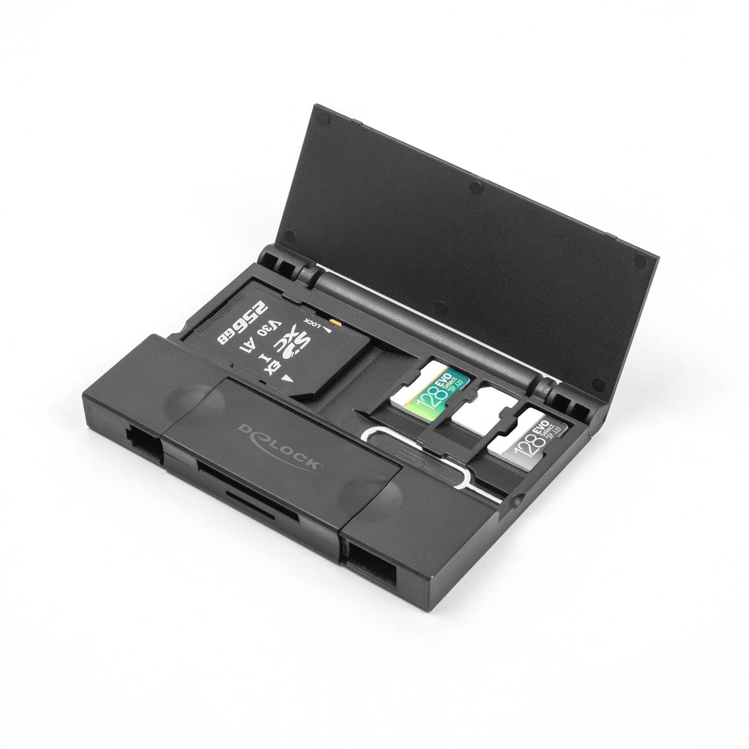 Delock Kartenleser (microSD, SD, MMC) - USB