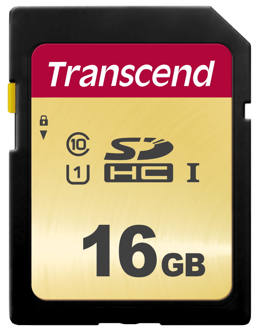 Transcend 500S - Flash-Speicherkarte - 16 GB