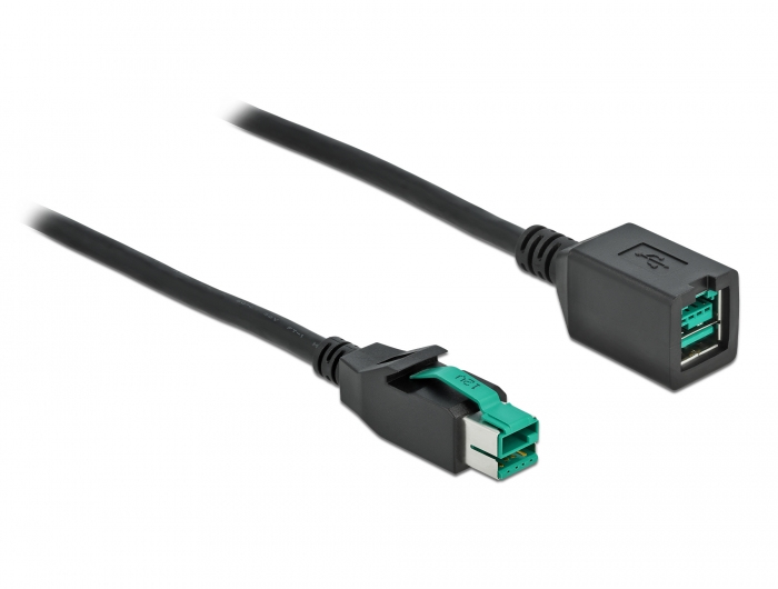 Delock PoweredUSB Verlängerungskabel - USB PlusPower (12 V)