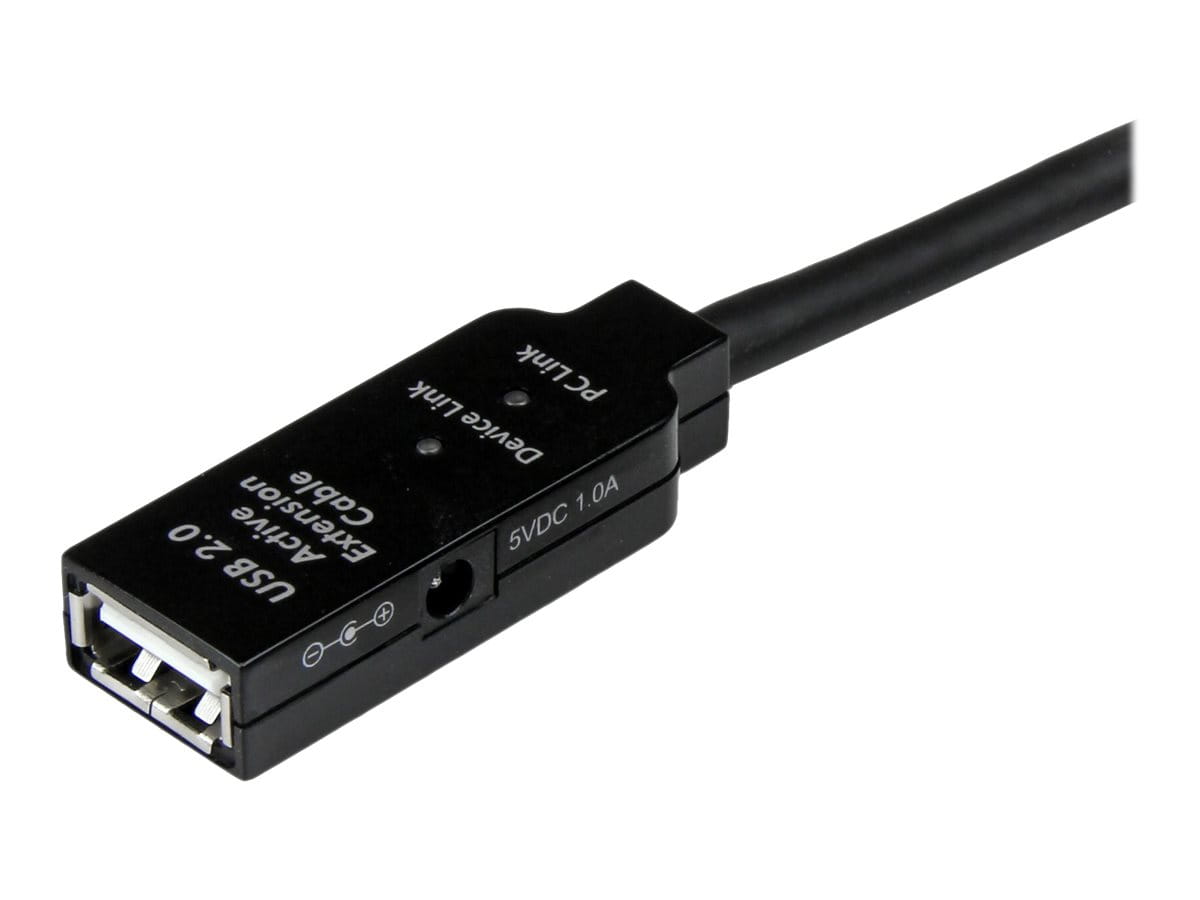 StarTech.com 5m aktives USB 2.0 Verlängerungskabel - St/Bu - USB Verlängerung / Repeater Kabel - USB-Verlängerungskabel - USB (W)