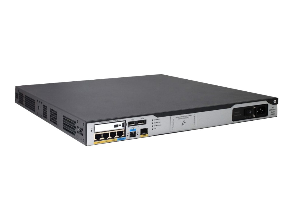HPE MSR3024 - - Router - - 1GbE - an Rack montierbar
