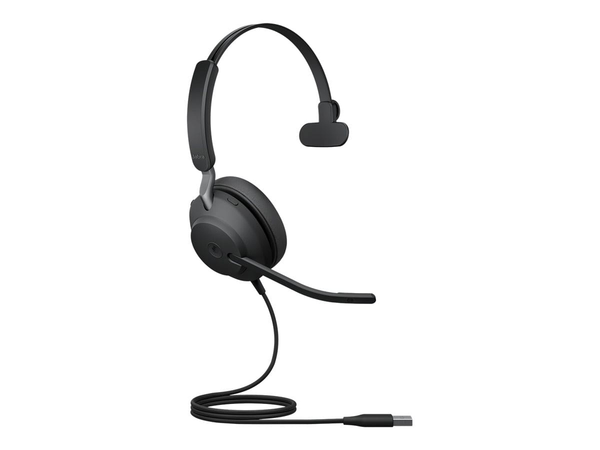 Jabra Evolve2 40 MS Mono - Headset - On-Ear
