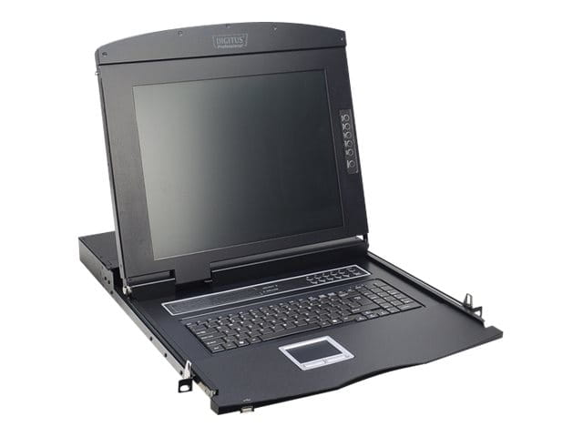 DIGITUS Modulare Konsole mit 17" TFT (43,2cm) & Touchpad