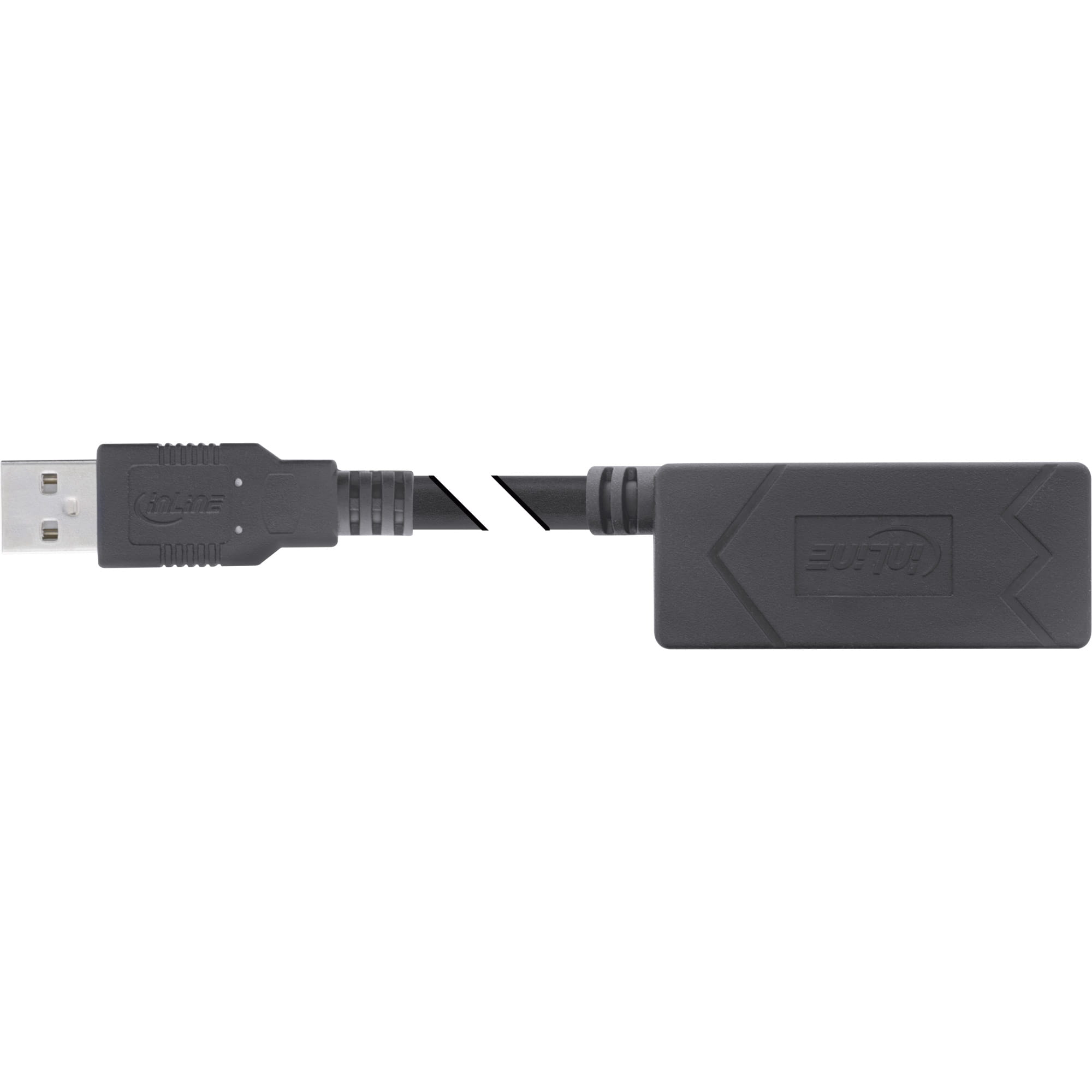 InLine USB 2.0 Aktiv-Verlängerung - USB-A Stecker/Buchse - 7,5m