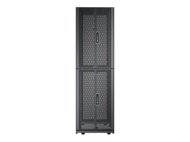 APC NetShelter SX Colocation 2 x 20U Enclosure with Sides - Schrank - Schwarz - 42HE - 48.3 cm (19")