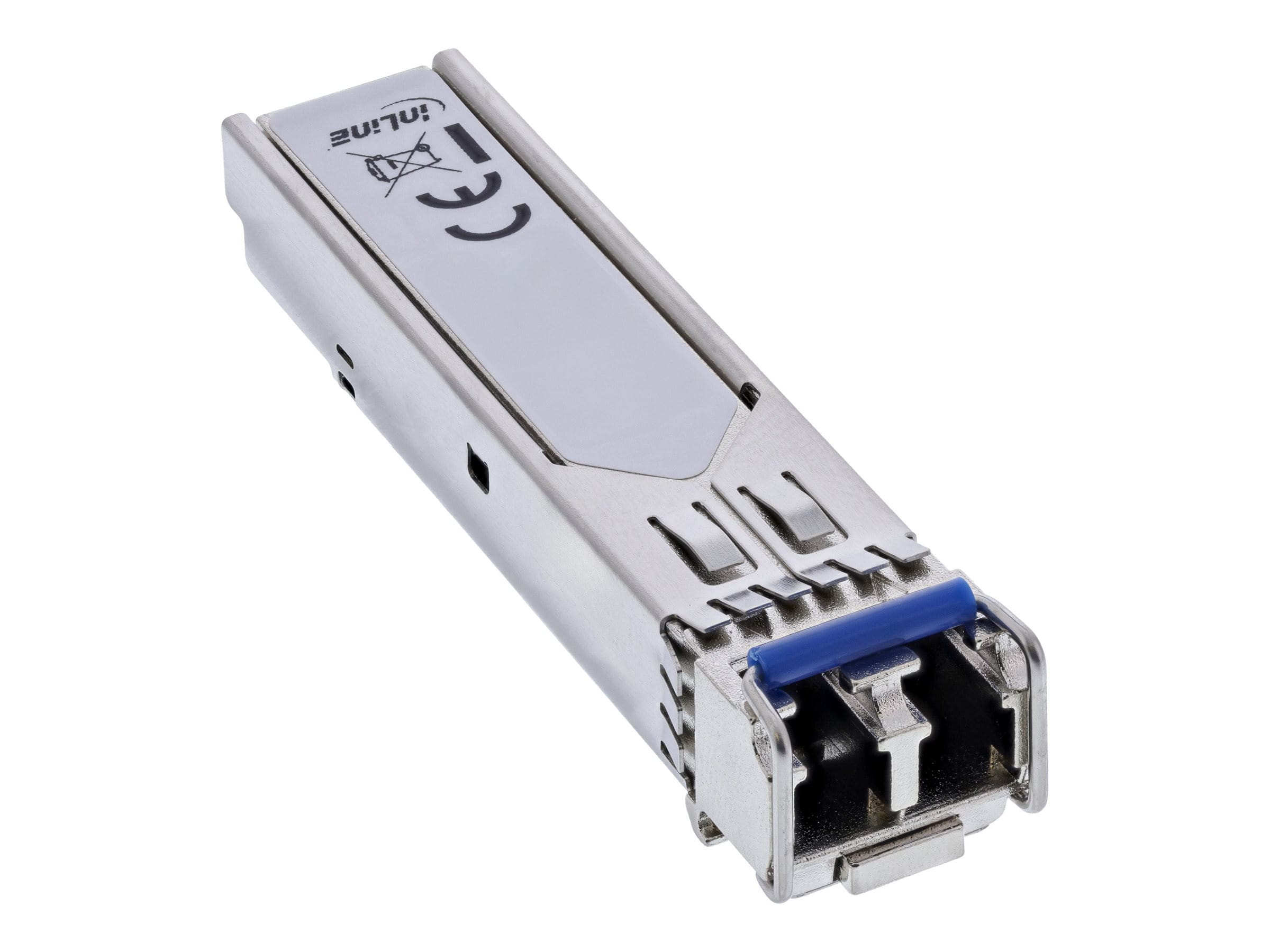 InLine SFP Modul LWL LX 1310nm Singlemode mit LC Buchsen - 10km - 1,25Gb/s