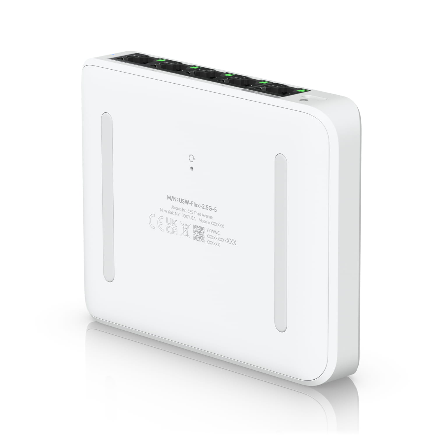 Ubiquiti UniFi Switch Flex Mini 2.5G - Switch - L2+ - managed - 4 x 2.5GBase-T + 1 x 2.5GBase-T (PoE)