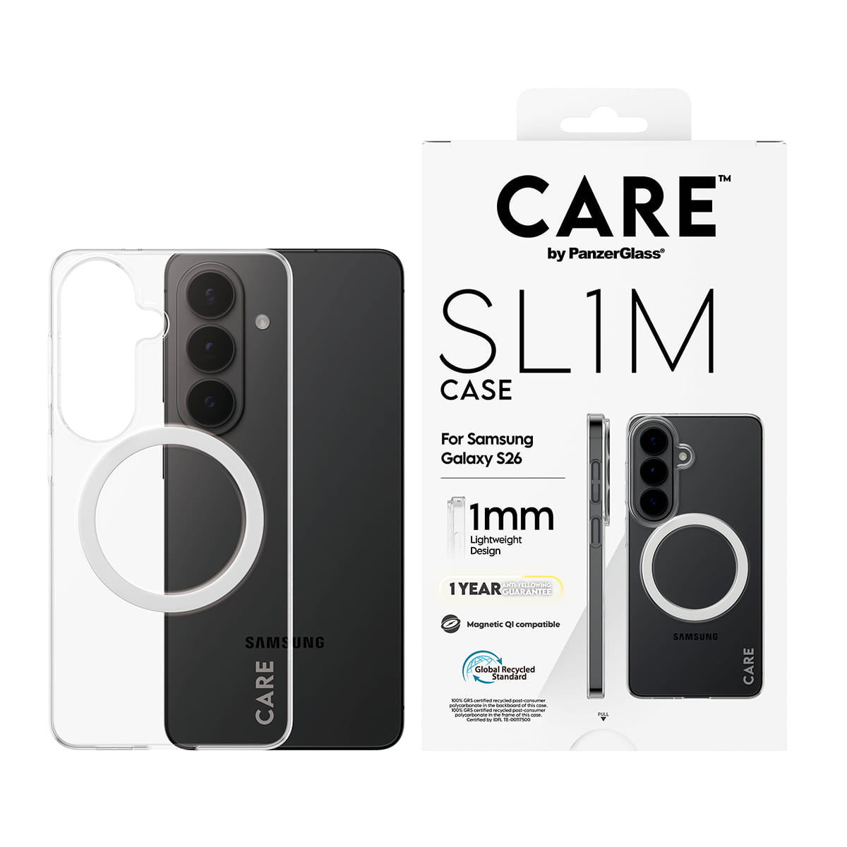 PanzerGlass CARE by PanzerGlass SL1M - Hintere Abdeckung