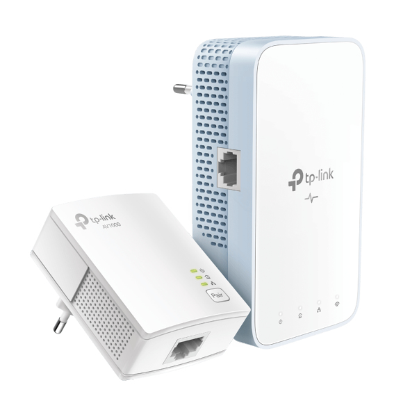 TP-LINK AC750 AV1000 Gigabit WLAN Powerline Adapter Kit, 1000 Mbit/s, IEEE 1901, IEEE 802.3, IEEE 802.3ab, IEEE 802.3u, Type E/F, Gigabit Ethernet, 10,100,1000 Mbit/s, Wi-Fi 5 (802.11ac)