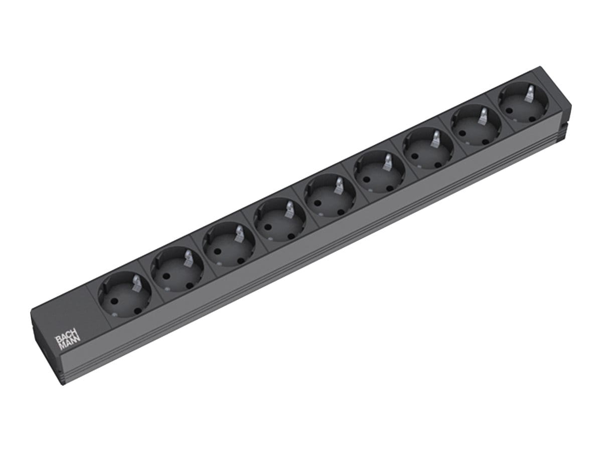 Bachmann IT PDU Basic - Steckdosenleiste (Rack - einbaufähig)