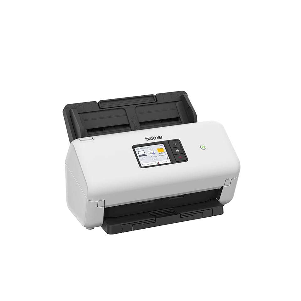 Brother ADS-4550W - Dokumentenscanner - Dual-CIS - Duplex - A4 - 600 dpi x 600 dpi - bis zu 35 Seiten/Min. (einfarbig)