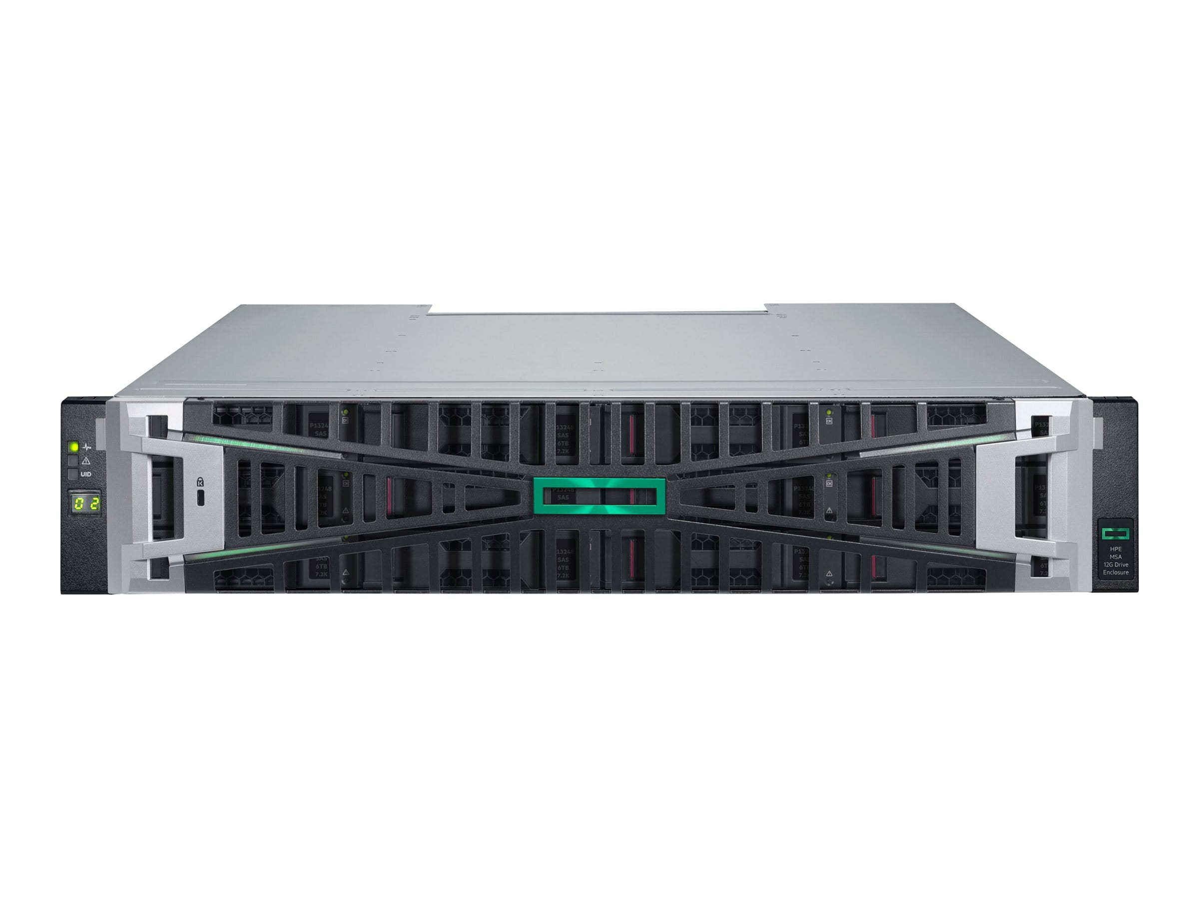 HPE Modular Smart Array 12-drive LFF Drive Enclosure - Speichergehäuse - 12 Schächte (SAS-3)