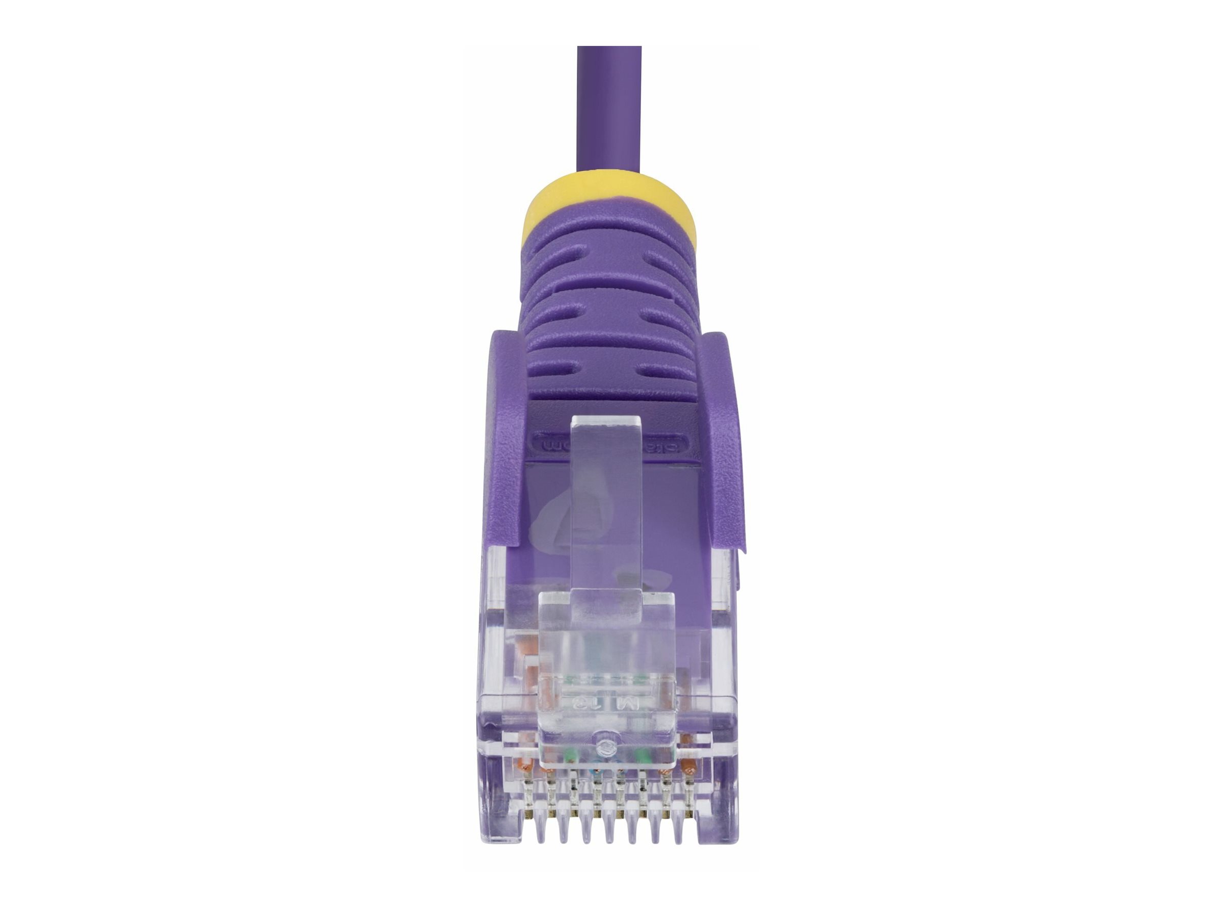 StarTech.com 50cm Purple Slim CAT6 Ethernet Cable, Snagless, 28AWG, LSZH - Patch-Kabel - RJ-45 (M)