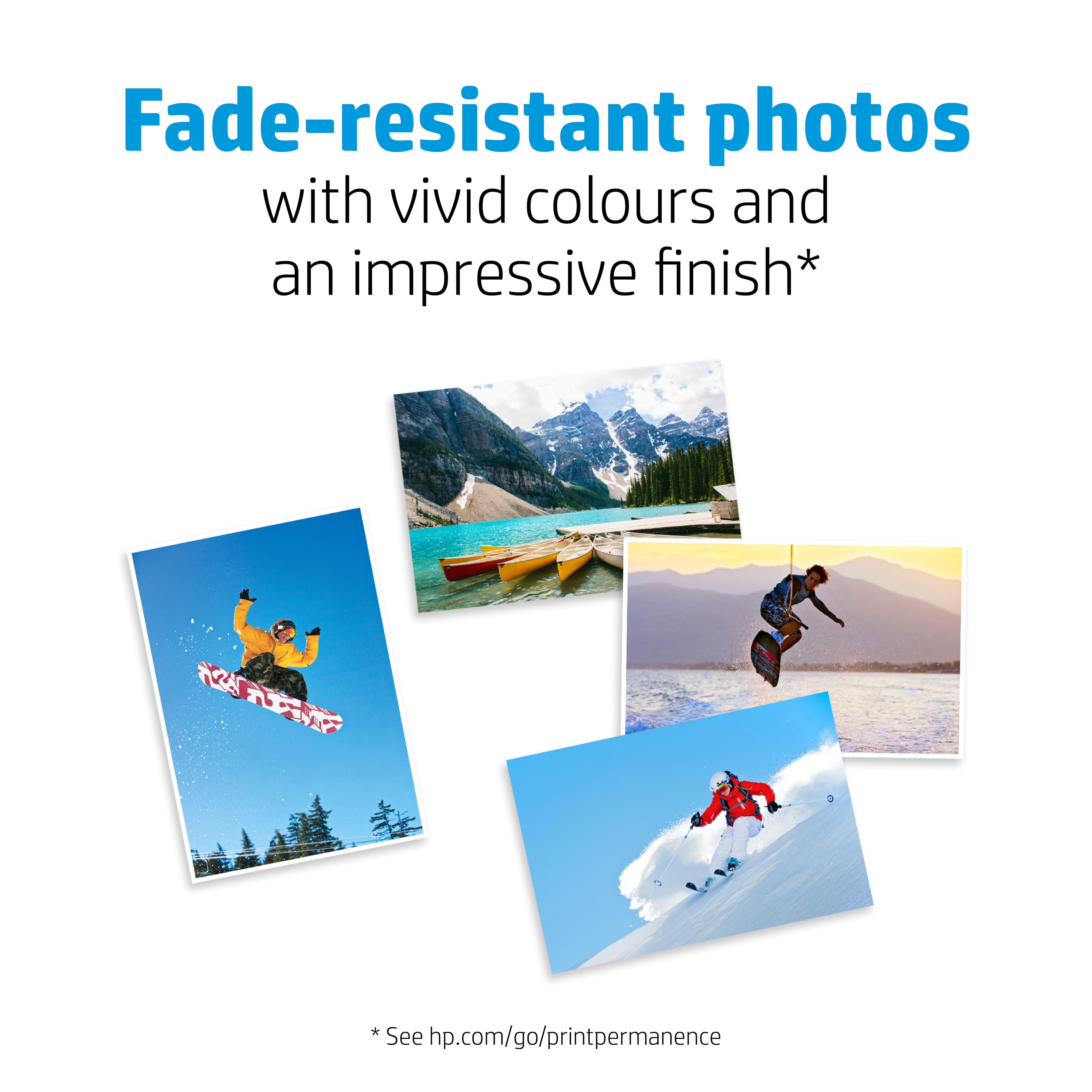 HP Everyday Photo Paper - Glänzend - 8 mil - 100 x 150 mm