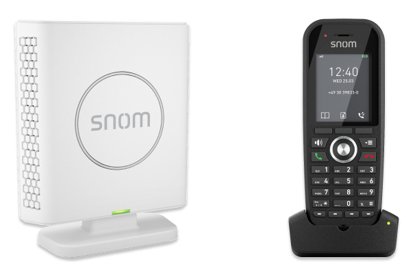 Snom m430 - Schnurloses VoIP-Telefon mit Rufnummernanzeige