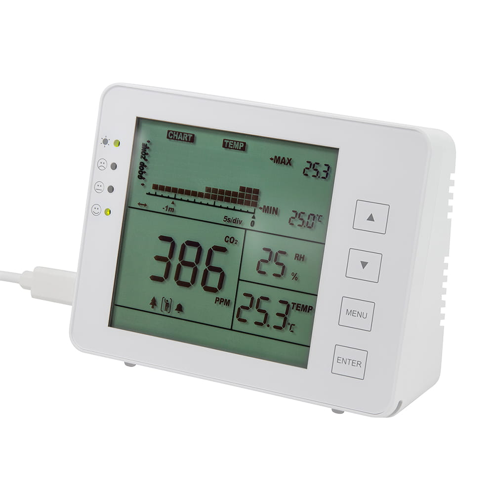 LogiLink SC0115 - Thermo-Hygro-CO2-Messgerät