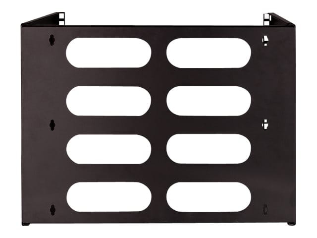 LogiLink W08B40B, Montageschelle, Schwarz, 12 kg, 8U, 48,3 cm (19"), 494 mm