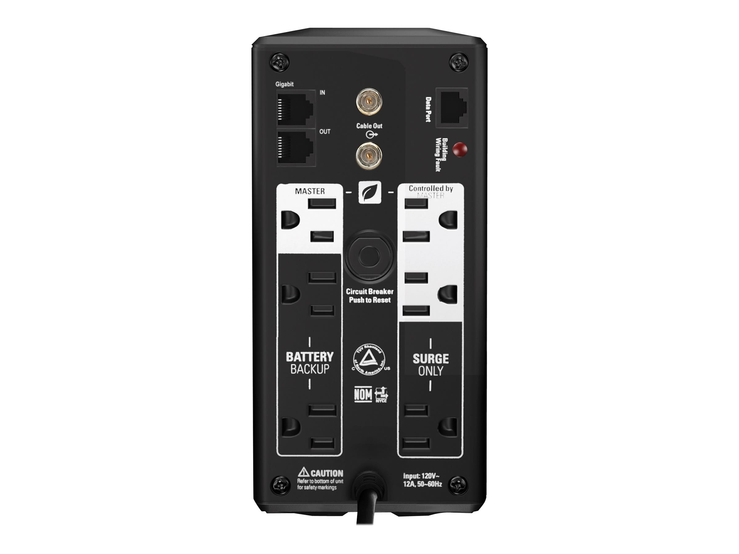 APC Back-UPS RS LCD 700 Master Control - USV - Line-Interactive-USV
