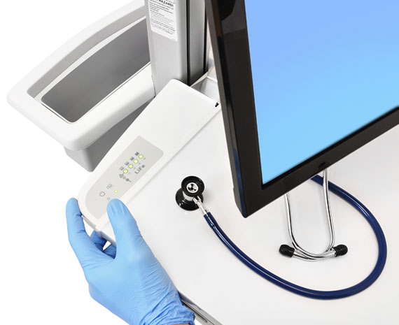 Ergotron Wagen - für LCD-Display / PC-Ausrüstung - LiFe batteriebetrieben, EU - medizinisch - Kunststoff, Aluminium, verzinker Stahl - Grau, weiß, Polished Aluminum - Bildschirmgröße: bis zu 55,9 cm (bis zu 22 Zoll) Ergotron Wagen - für LCD-Display / PC-Ausrüstung - LiFe batteriebetrieben, EU - medizinisch - Kunststoff, Aluminium, verzinker Stahl - Grau, weiß, Polished Aluminum - Bildschirmgröße: bis zu 55,9 cm (bis zu 22 Zoll)