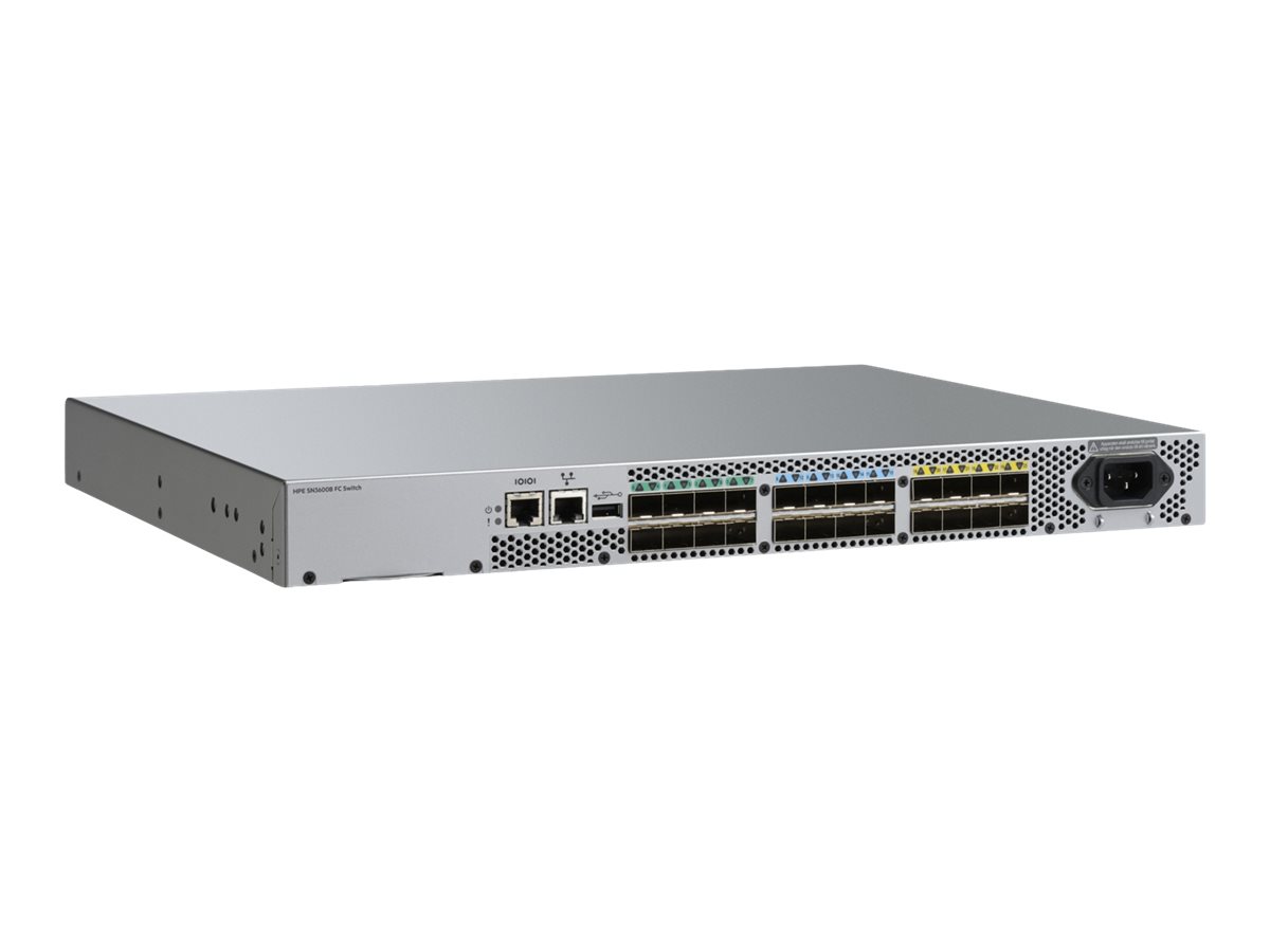 HPE SN3600B 32Gb 24/8 8-port 16Gb Short Wave SFP+ Fibre Channel Switch - managed