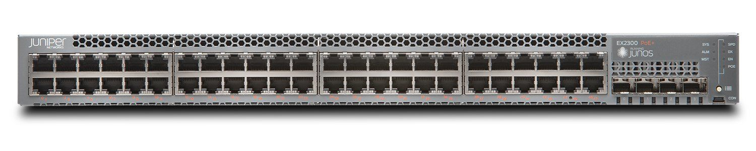 Juniper EX Series EX2300-48P - Switch - L3 - managed - 48 x 10/100/1000 (PoE+)